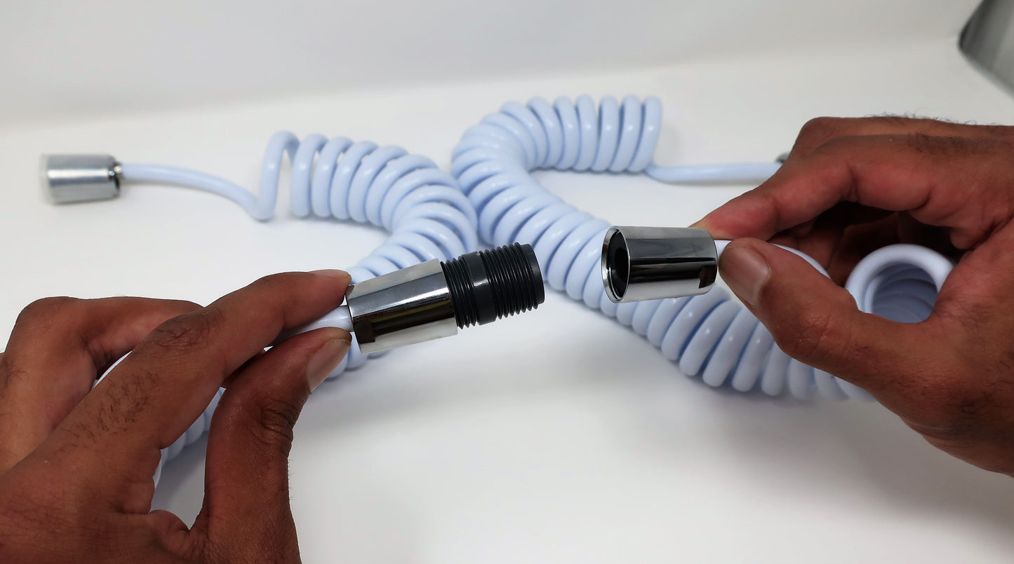 Recoil Hose Extension and Connector