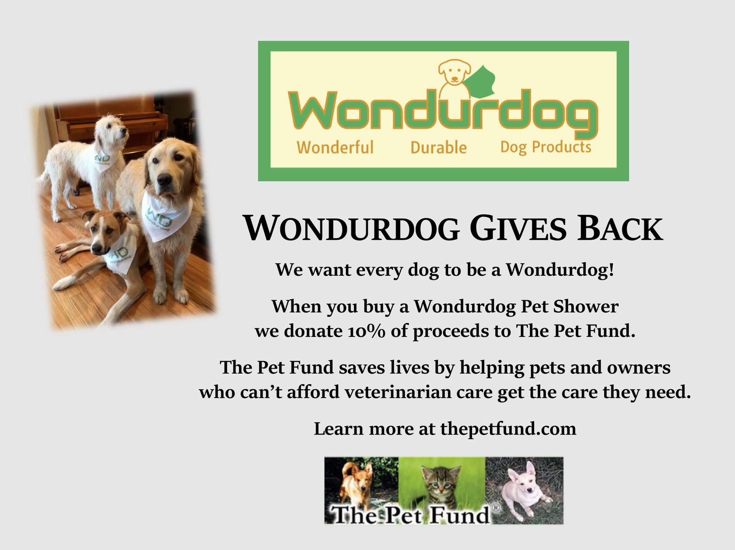 Wondurdog Sink Faucet Pet Wash Kit with Faucet Adapters and Garden Hose Attachment