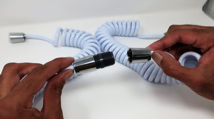 Recoil Hose Extension and Connector