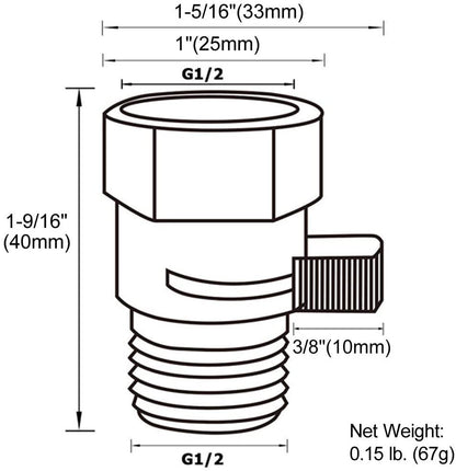 Water Pressure Control Valve