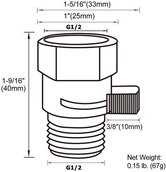 Water Pressure Control Valve