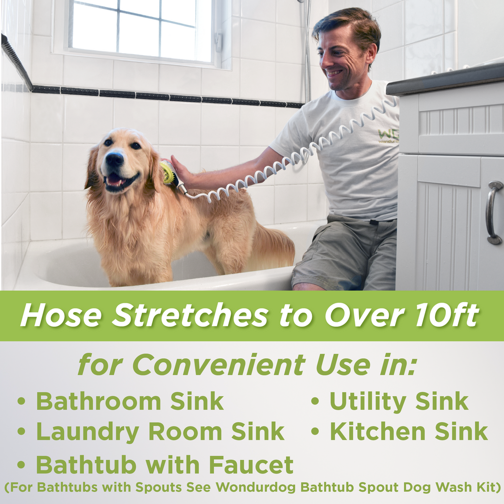 Dog wash hose adapter hot sale