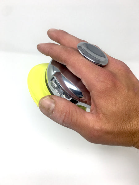 Wondurdog Deluxe Shower Brush with Rubber Grooming Teeth, Splash Shield and Water Pressure Control (*Shower Brush Only)