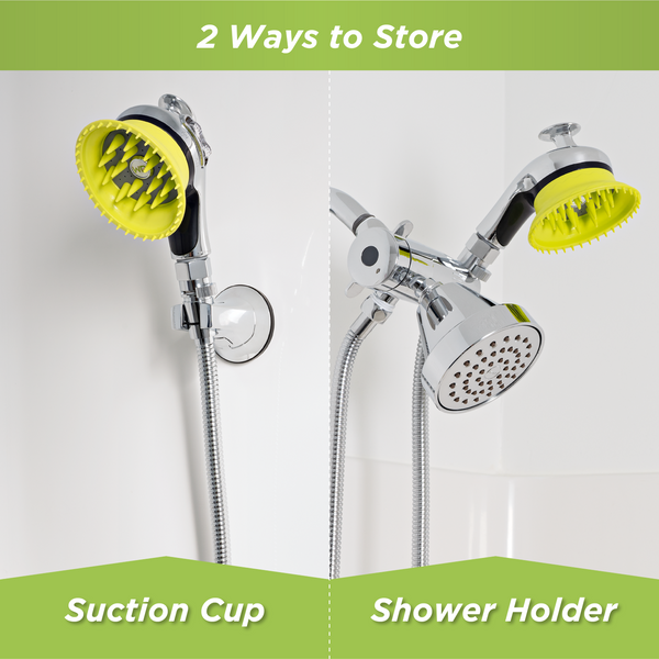 Wondurdog Deluxe Indoor / Outdoor Dog Wash Kit for Shower and Garden Hose with Water Pressure Control