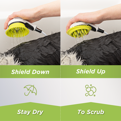 Wondurdog Dog Wash Attachment for Handheld Showers and Garden Hose Attachment