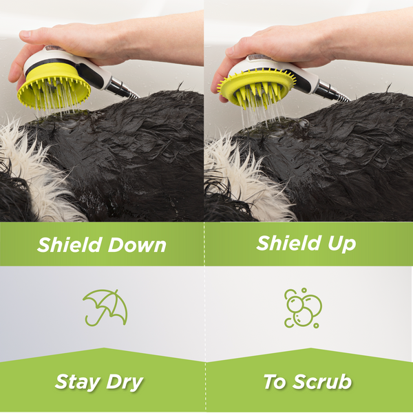 Wondurdog Quality Indoor / Outdoor Dog Wash Kit for Shower and Garden Hose
